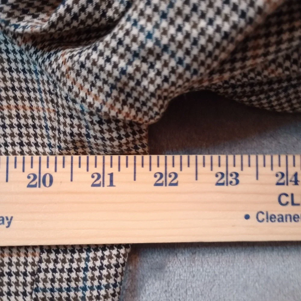 Mens Blazer Sports Coat Jacket‎ Houndstooth Single Breasted 2 Button Notch Lapel
